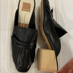 Leather Dolce Vita mules